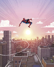 Charger l'image dans la galerie, MARVEL SPIDER-MAN SWINGING THROUGH THE AIR