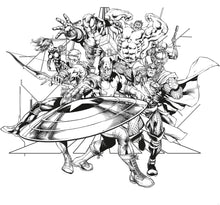 Charger l'image dans la galerie, AVENGERS NOIR ET BLANC