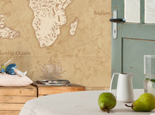 Carregar imagem no visualizador da galeria, VINTAGE WORLD MAP