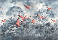 Lade das Bild in den Galerie-Viewer, FLAMINGOS IN THE SKY
