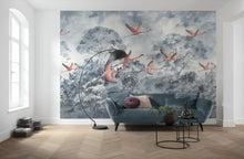 Lade das Bild in den Galerie-Viewer, FLAMINGOS IN THE SKY
